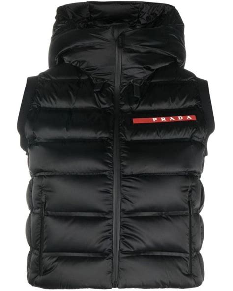 body warmer prada|prada gilet men's.